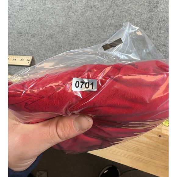 Vintage Y2K Official Ferrari T Shirt Mens XL Red Horse Logo On Chest & Sleeve - Picture 8 of 8